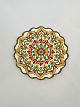 Colorful Decorative Single Coaster Mat